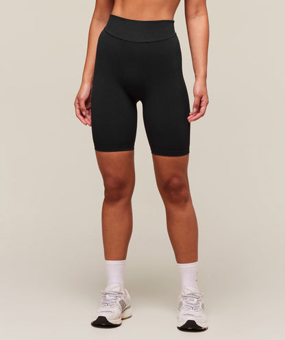 Women's Gymshark Everywear Warp Knit Cycling Shorts Black