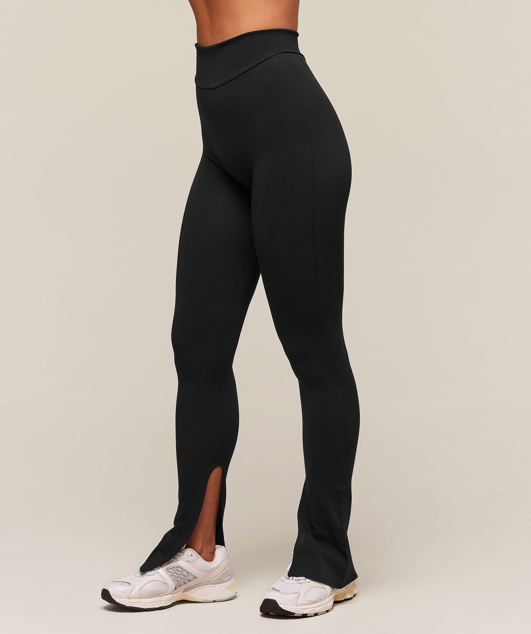 Women's Gymshark Everywear Warp Knit Flare Leggings Black