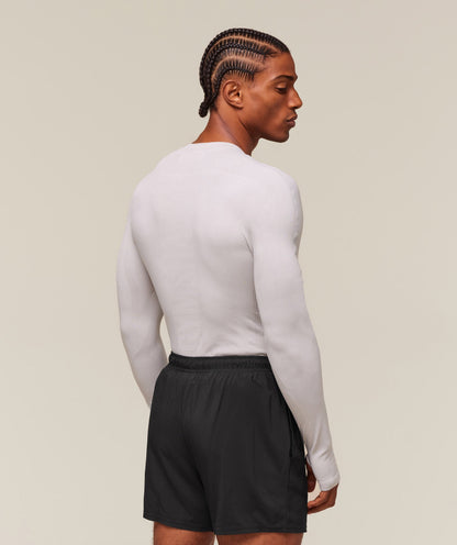 Gymshark Everywear Warp Knit Ls T-Shirt Tame Grey