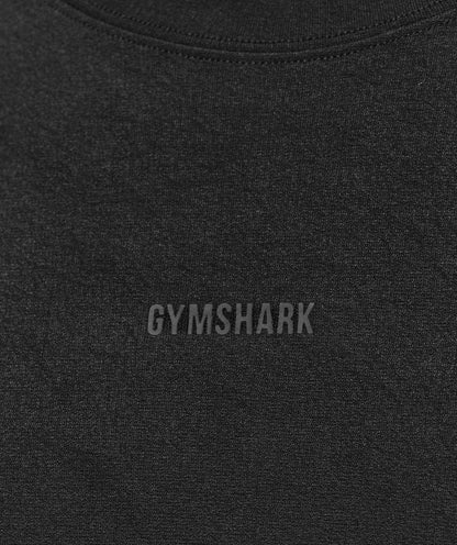 Gymshark Everywear Warp Knit T-Shirt Black
