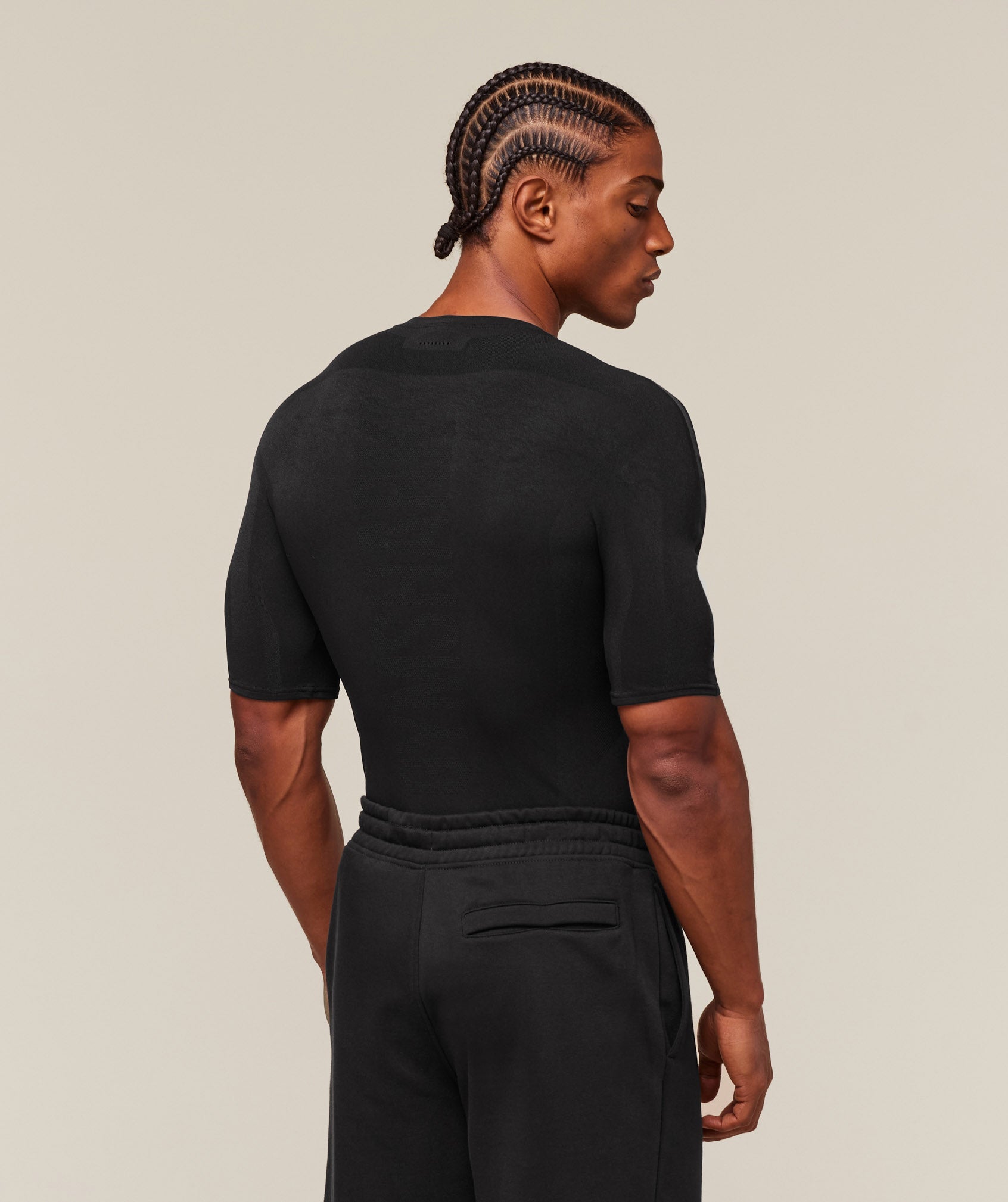 Gymshark Everywear Warp Knit T-Shirt Black
