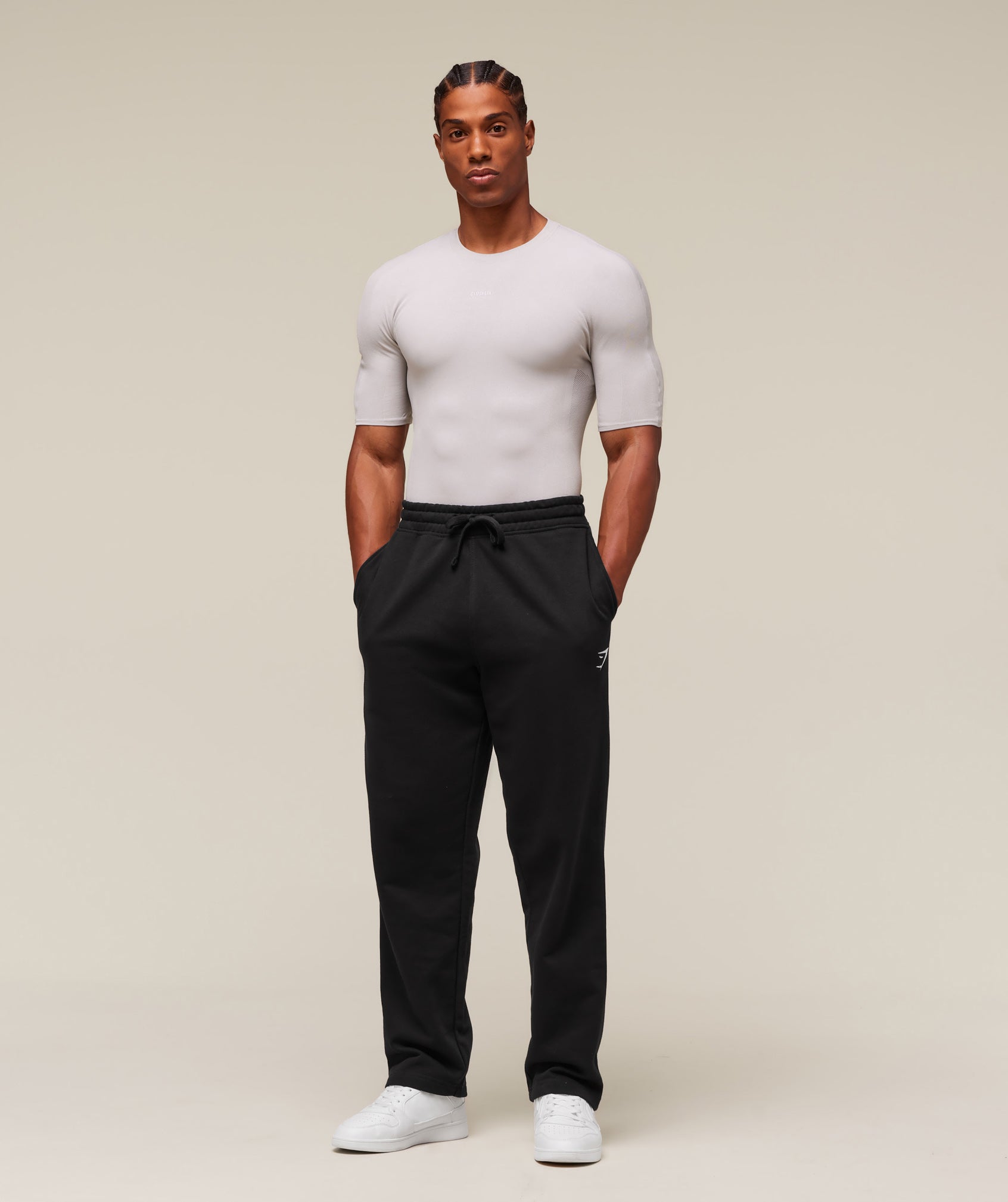 Gymshark Everywear Warp Knit T-Shirt Tame Grey