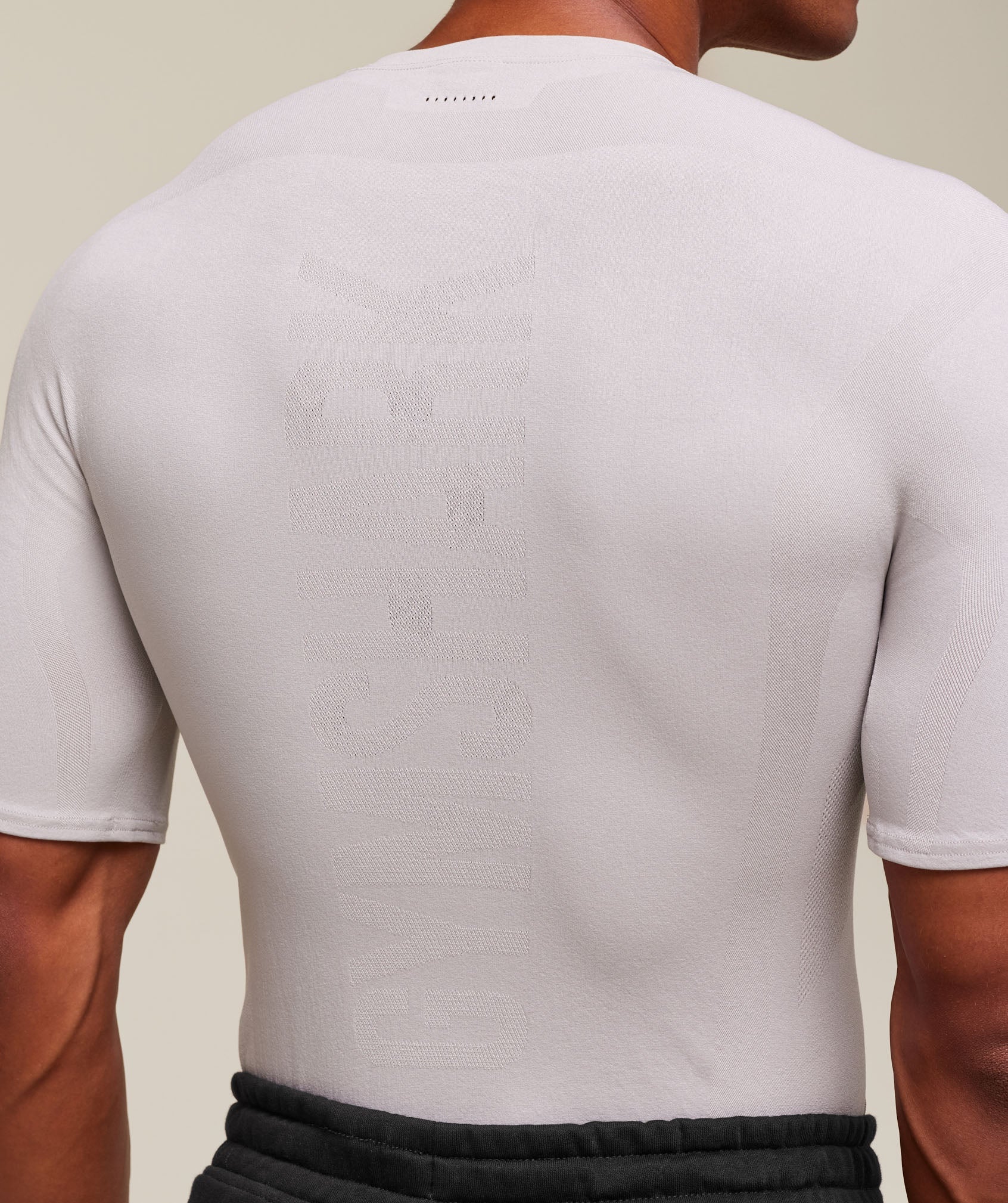 Gymshark Everywear Warp Knit T-Shirt Tame Grey