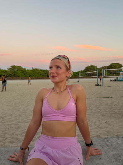Women's Gymshark Running Elite 4" Loose Fit Shorts Sour Pink