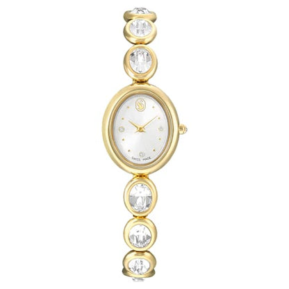 Swarovski Imber Oval Watch Swiss Made Metal Bracelet Gold Tone Gold-Tone Finish SW5754812