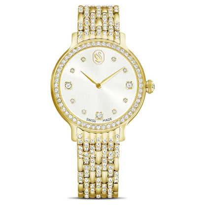 Swarovski Imber Watch Swiss Made Metal Bracelet Gold Tone Gold-Tone Finish SW5718169