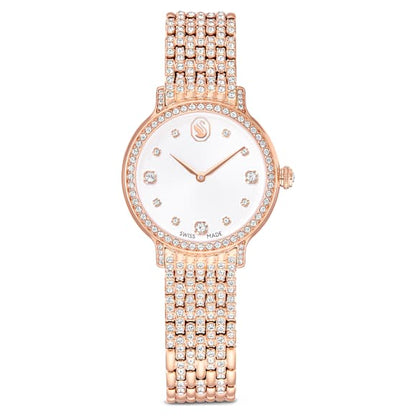 Swarovski Imber Watch Swiss Made Metal Bracelet Rose Gold Tone Rose Gold-Tone Finish SW5741227