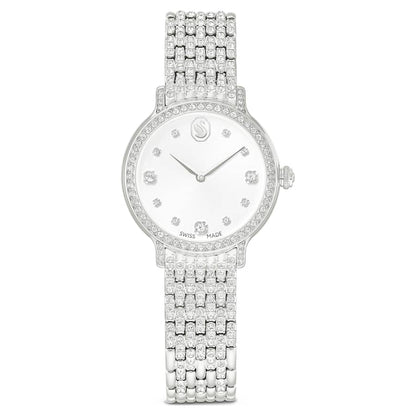 Swarovski Imber Watch Swiss Made Metal Bracelet Silver Tone Stainless Steel SW5741229