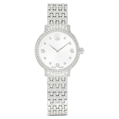 Swarovski Imber Watch Swiss Made Metal Bracelet Silver Tone Stainless Steel SW5741229