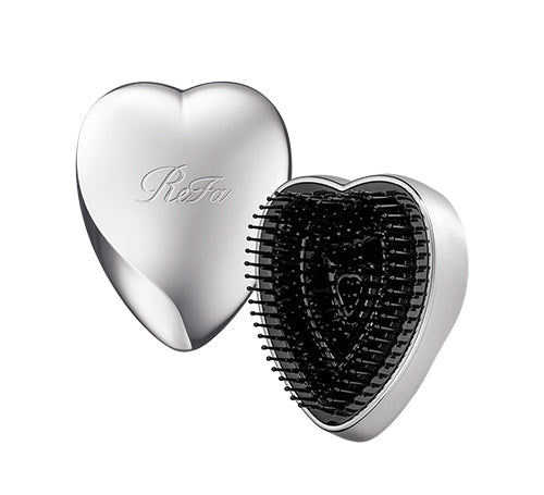 Refa Heart Brush Silver mini