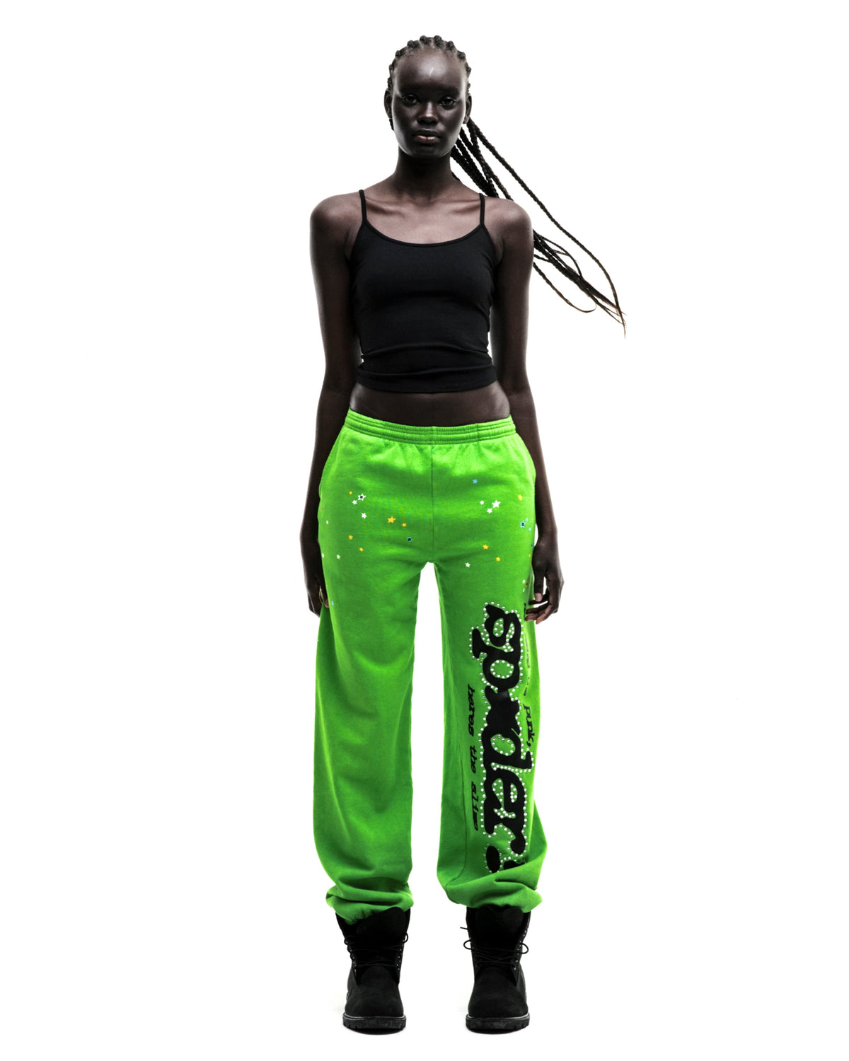 Sp5der Rhinestone PUNK V2 Sweatpant