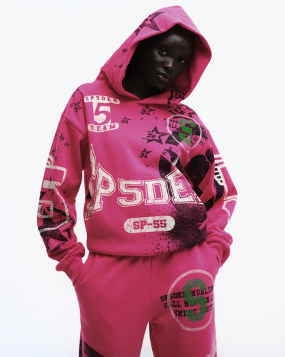Sp5der Stencil Hoodie