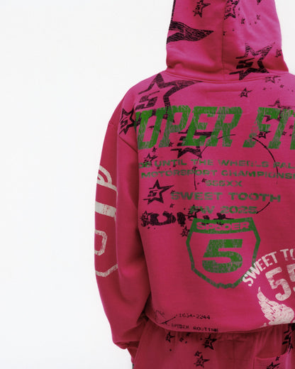 Sp5der Stencil Hoodie