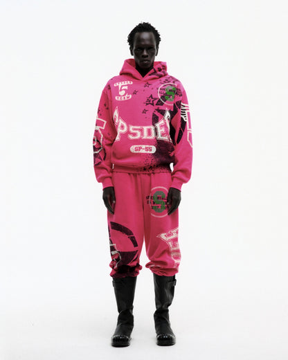 Sp5der Stencil Hoodie