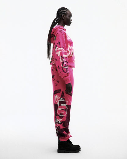 Sp5der Stencil Hoodie
