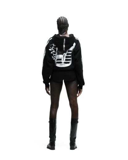 Sp5der Screaming Eagle Hoodie