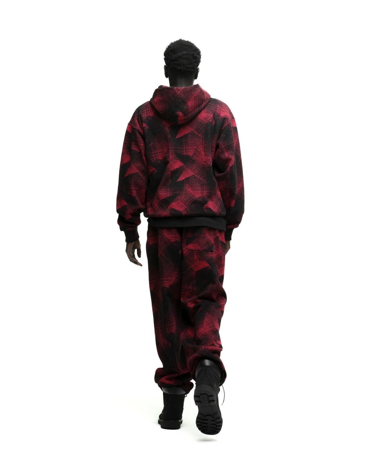 Sp5der Plaid Splatt Hoodie