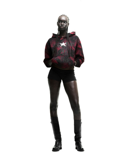 Sp5der Plaid Splatt Hoodie