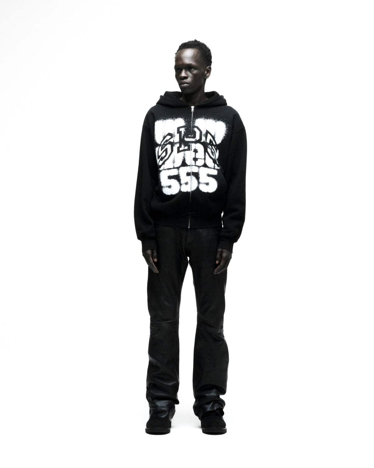 Sp5der Sp555 ZIP Hoodie
