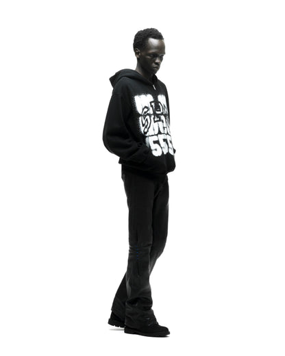 Sp5der Sp555 ZIP Hoodie