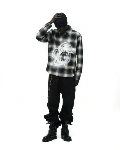 Sp5der Burnout Flannel