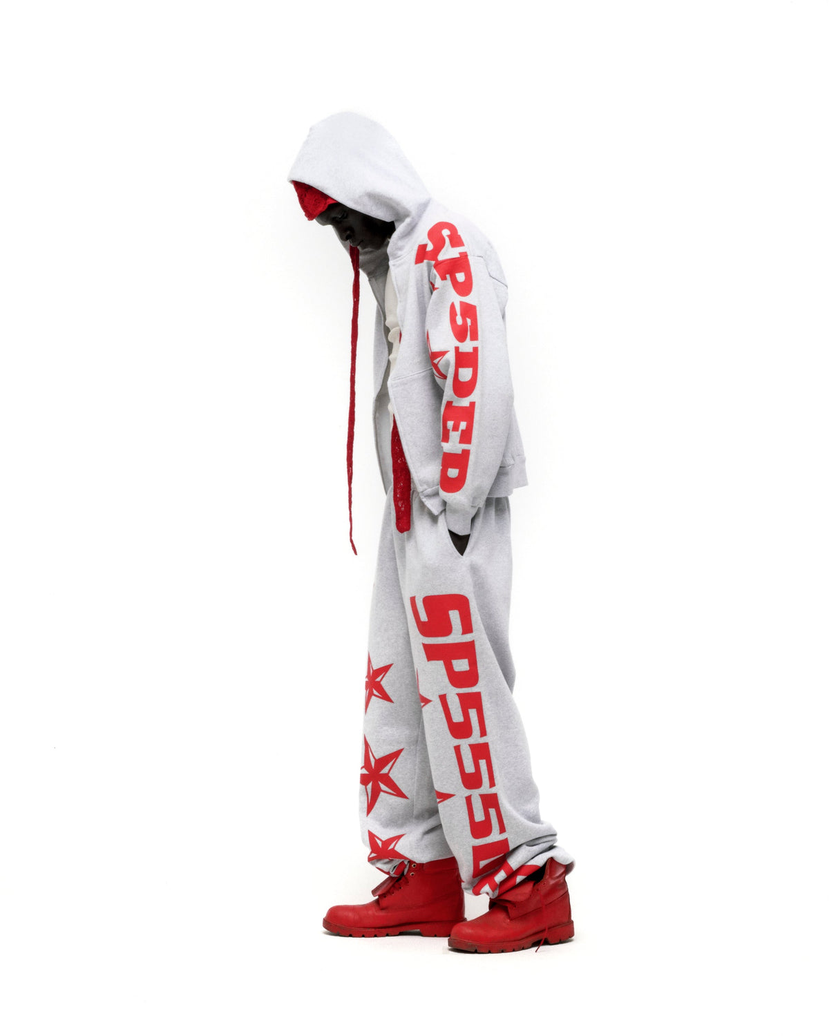 Sp5der Mx555 ZIP Hoodie