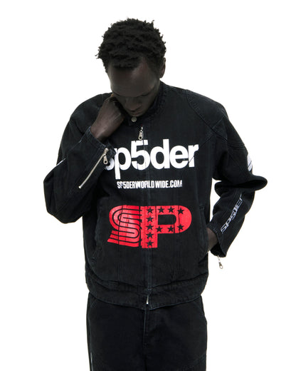 Sp5der Motorsport Denim Jacket