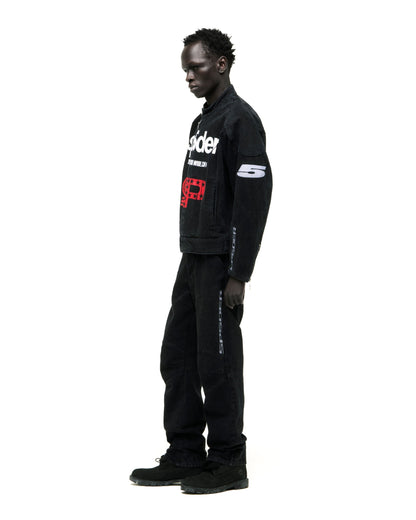 Sp5der Motorsport Denim Jacket