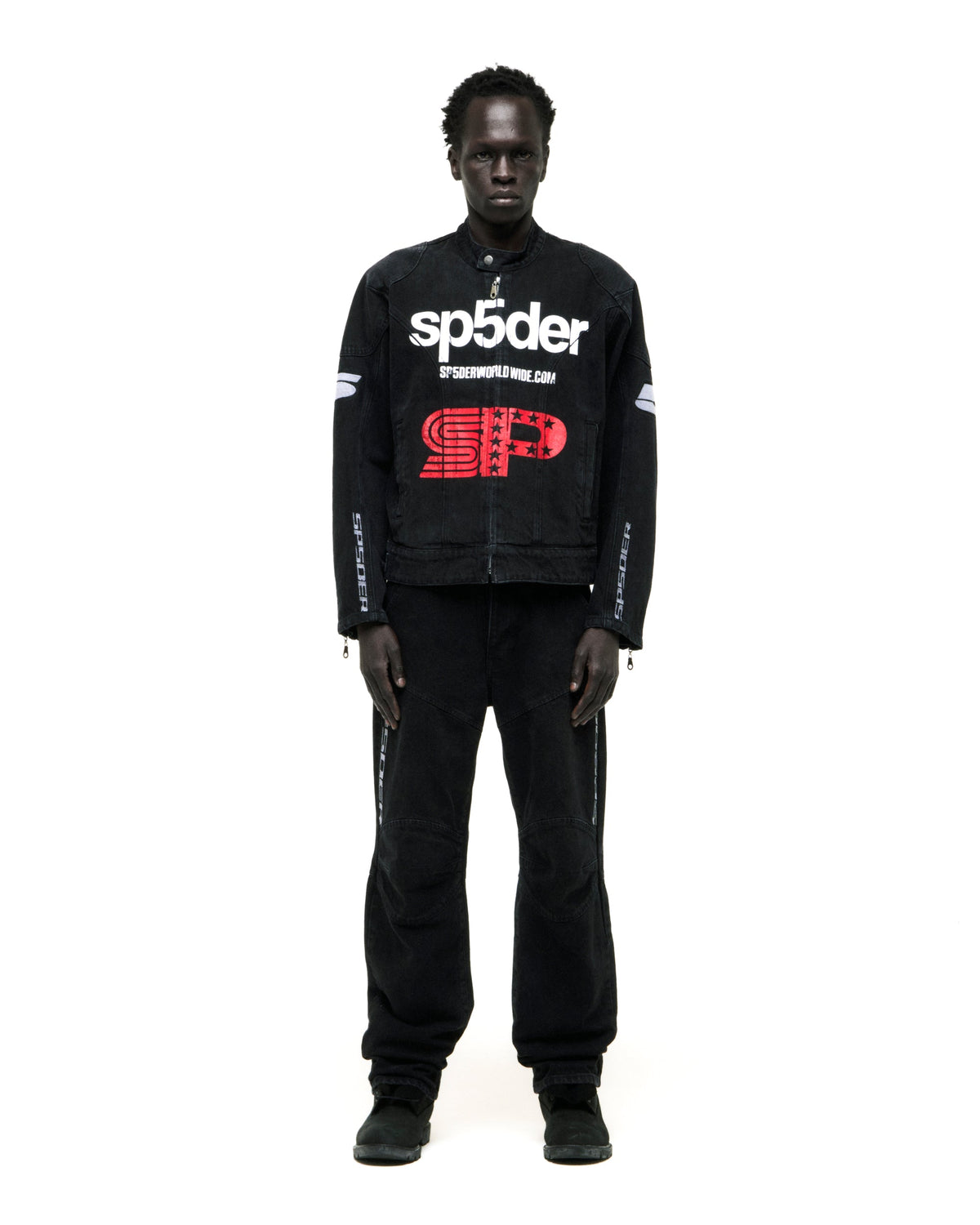 Sp5der Motorsport Denim Jacket