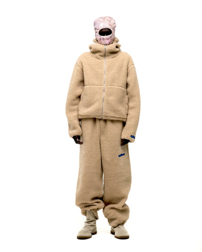 Sp5der Teddy Fleece ZIP UP