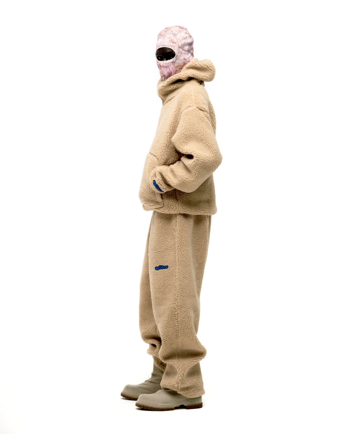 Sp5der Teddy Fleece ZIP UP