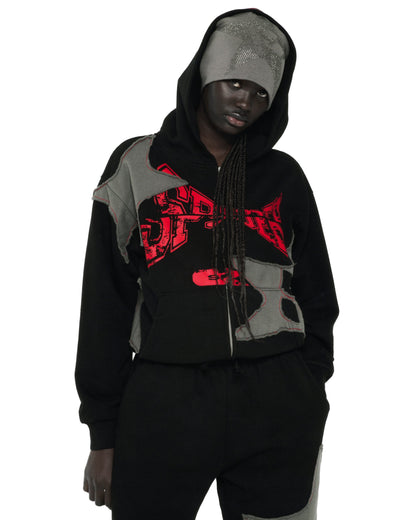 Sp5der BIG STAR FULL ZIP Hoodie
