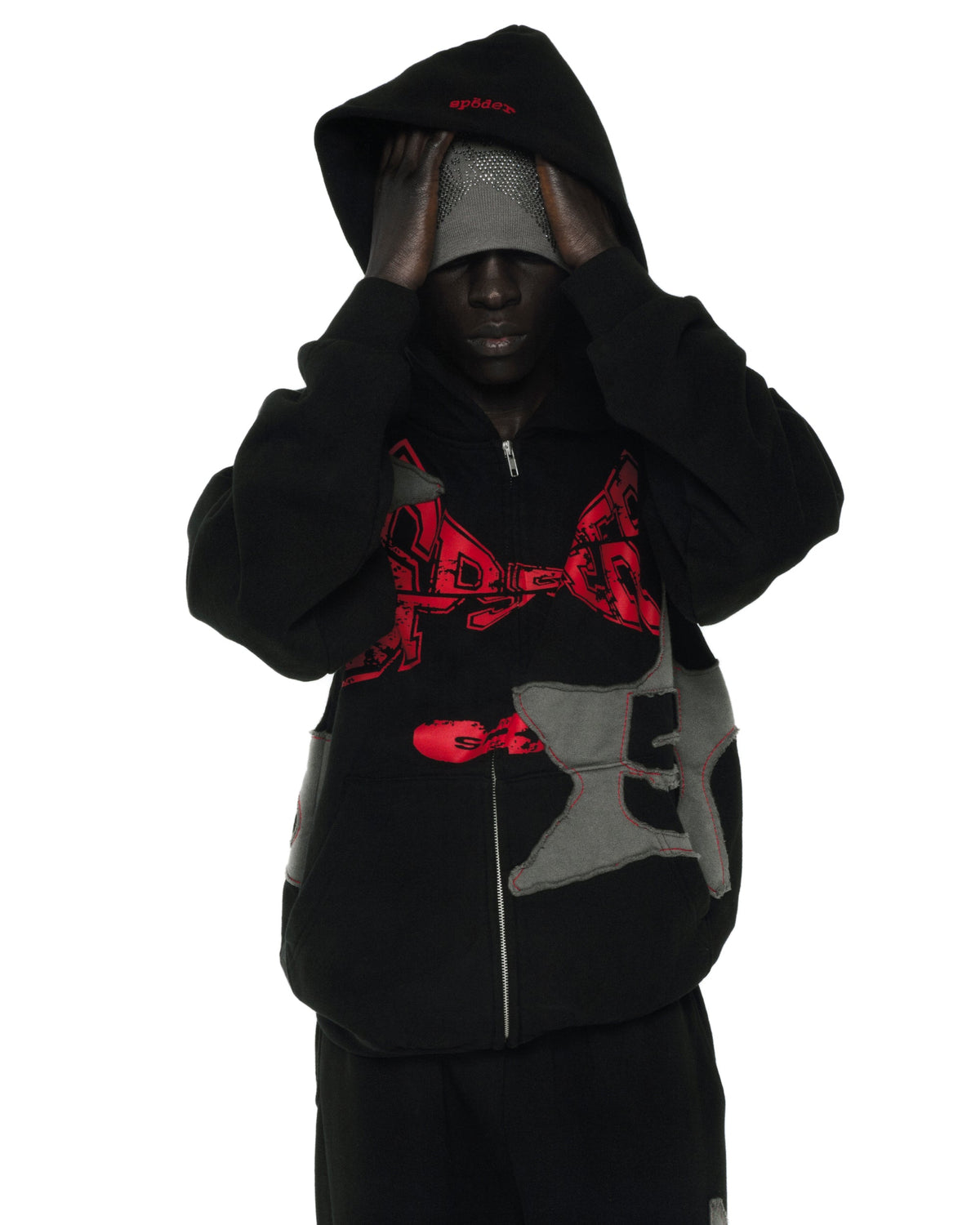 Sp5der BIG STAR FULL ZIP Hoodie