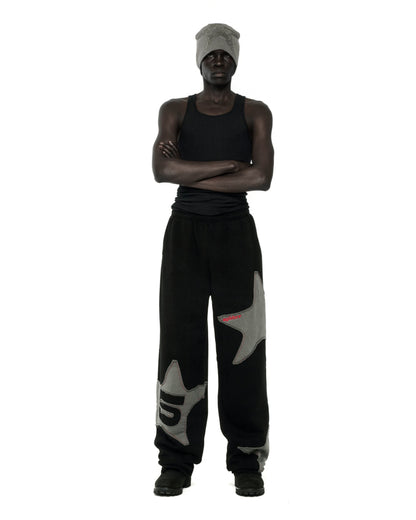 Sp5der BIG STAR WIDE LEG Sweatpant