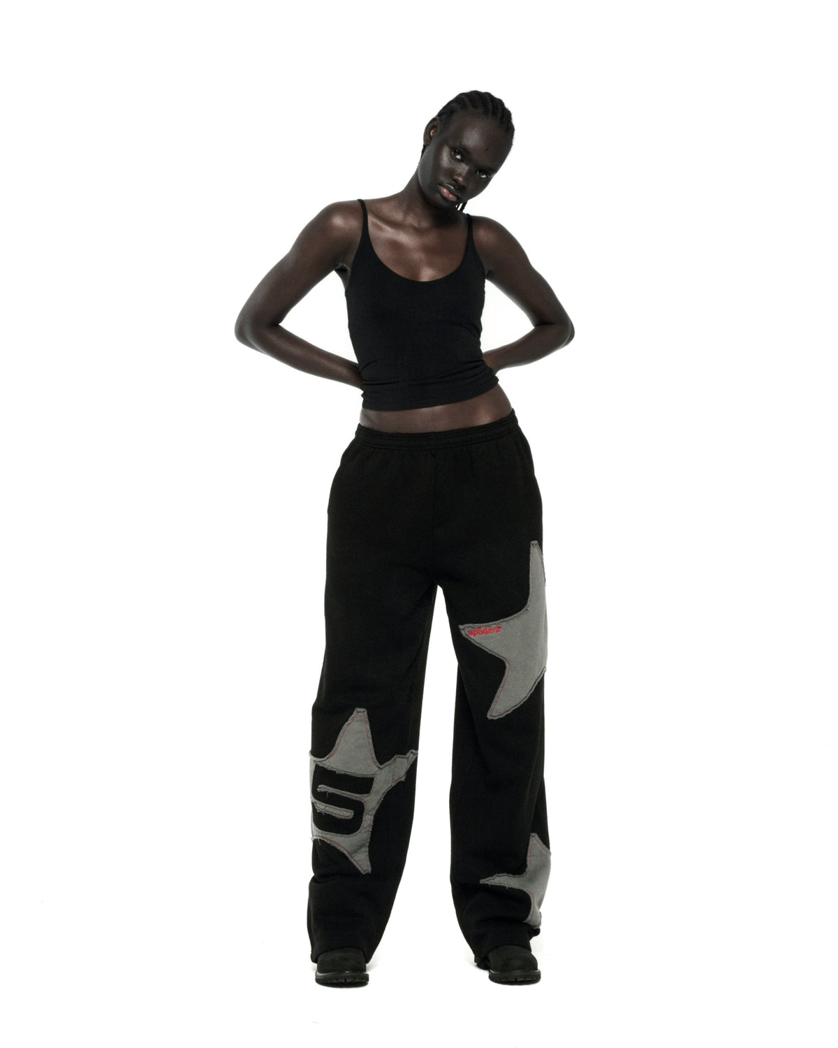 Sp5der BIG STAR WIDE LEG Sweatpant