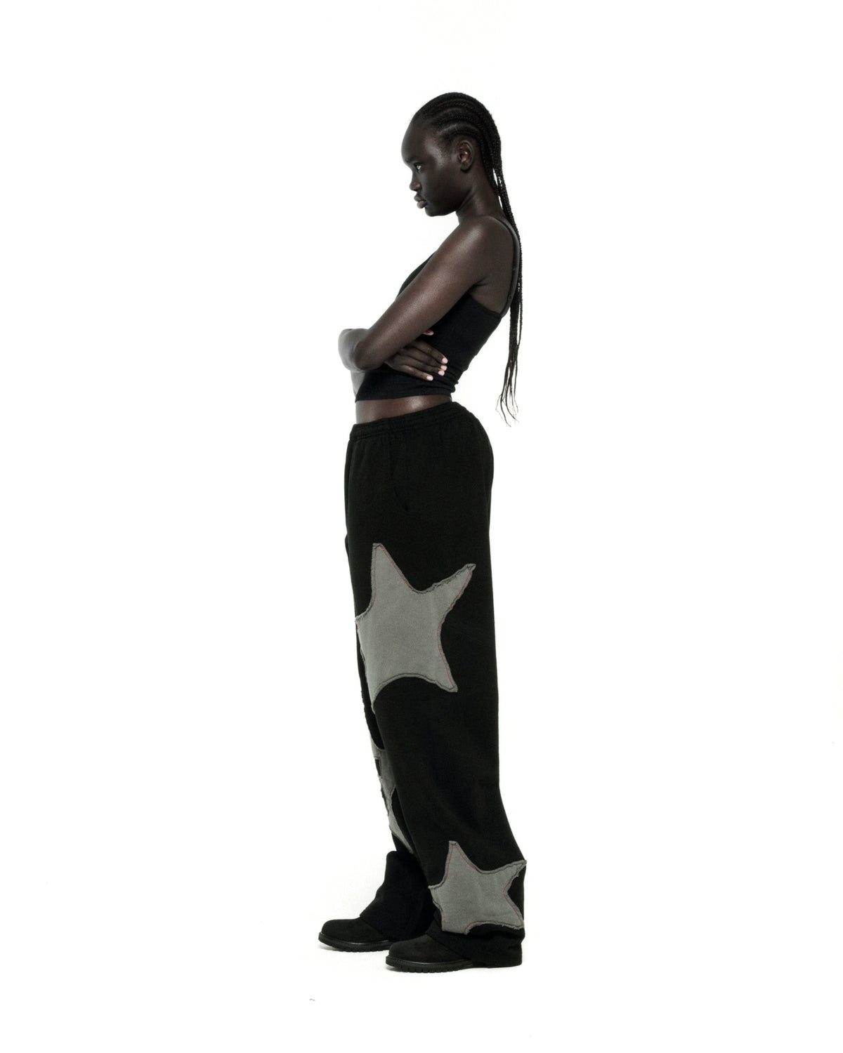 Sp5der BIG STAR WIDE LEG Sweatpant