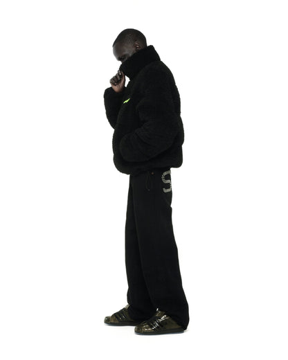 Sp5der Sherpa Puffer Jacket