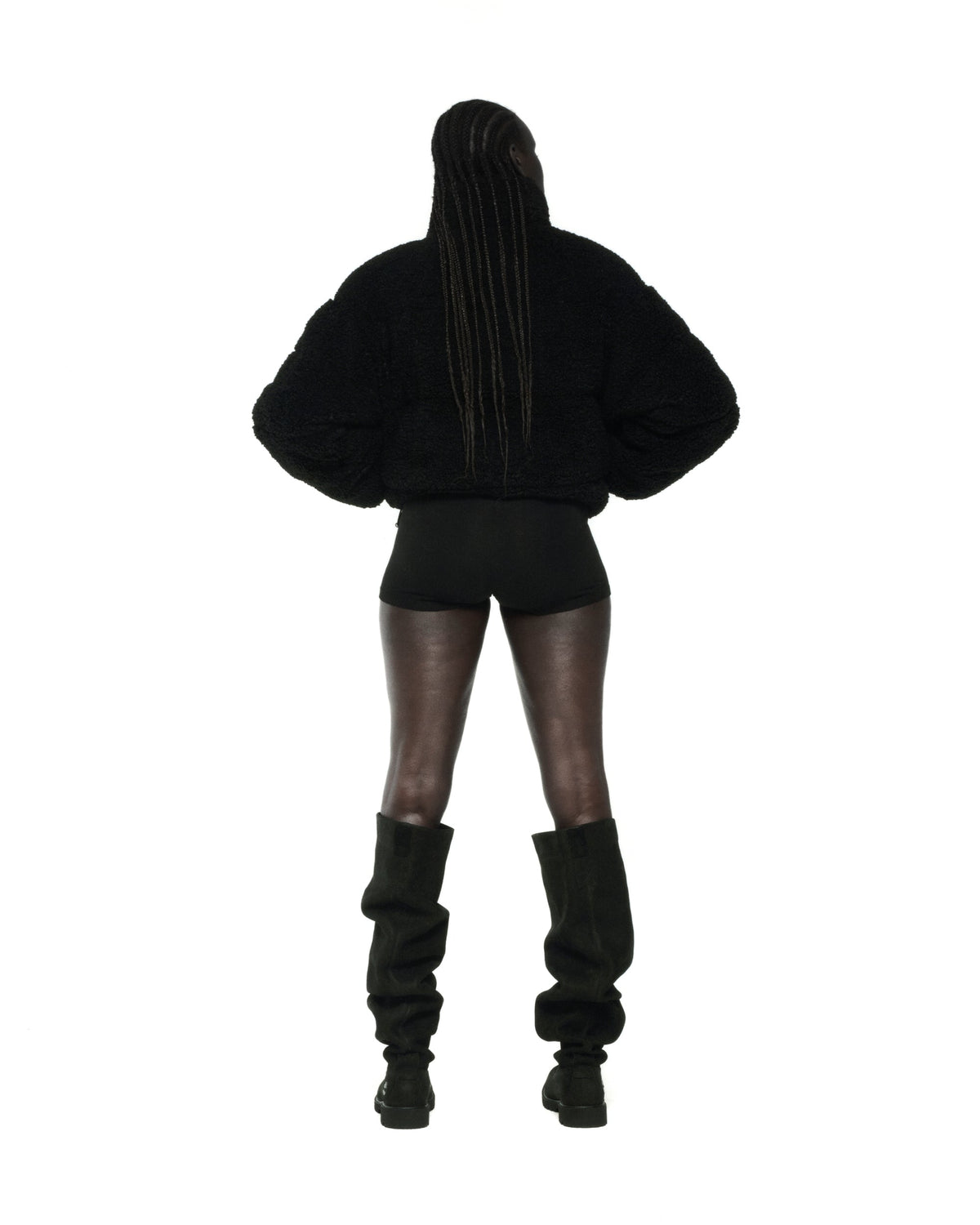 Sp5der Sherpa Puffer Jacket