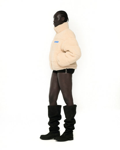 Sp5der Sherpa Puffer Jacket