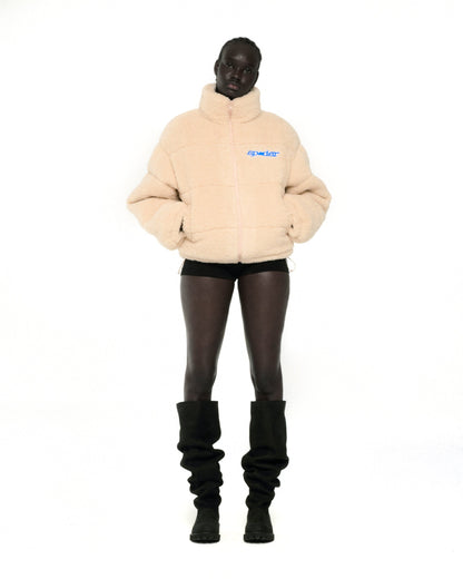 Sp5der Sherpa Puffer Jacket