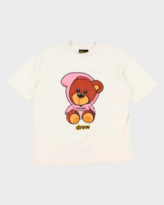 Drew House Fuck Off Teddy Bear Embroidered T-Shirt