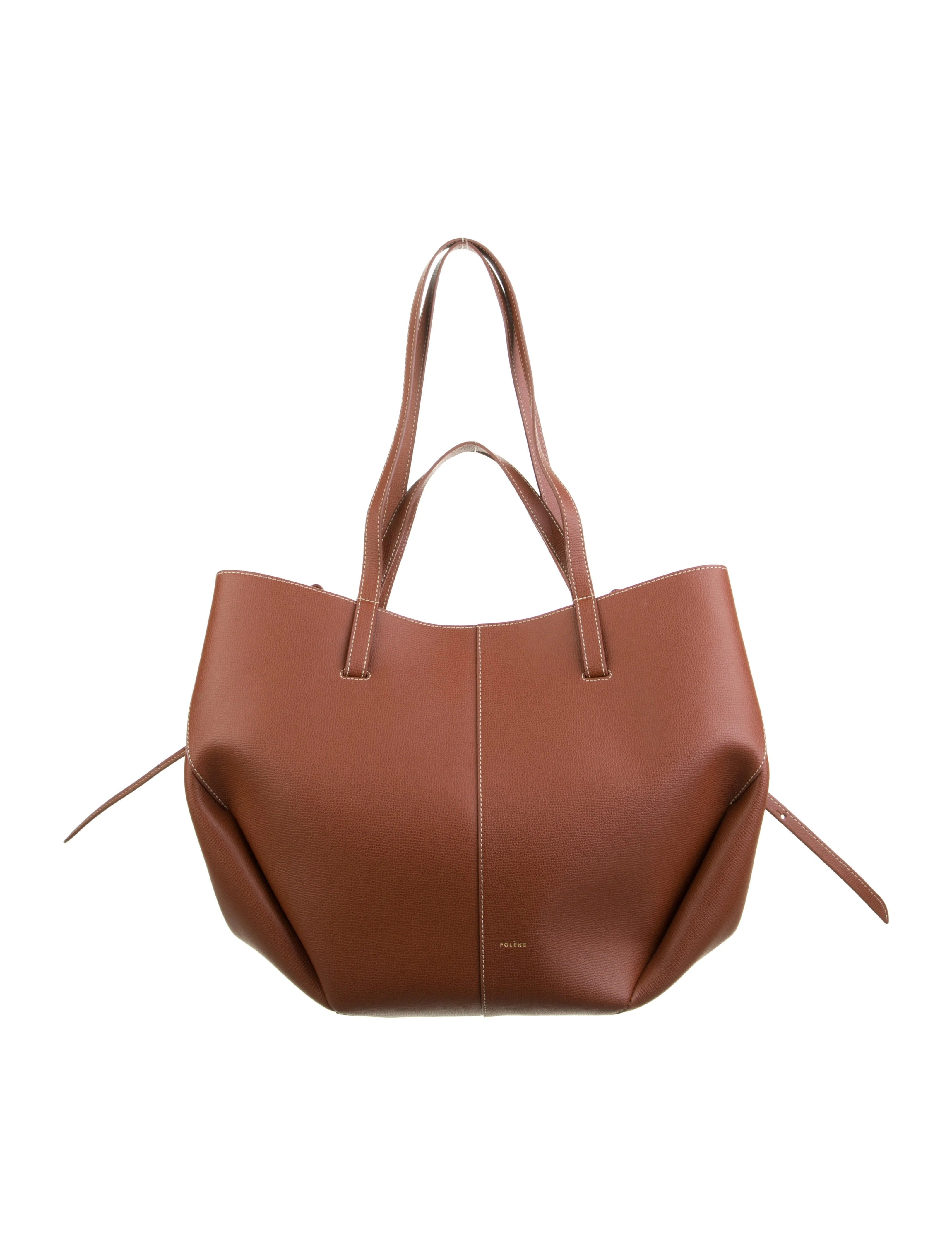 Polene cyme mini cognac