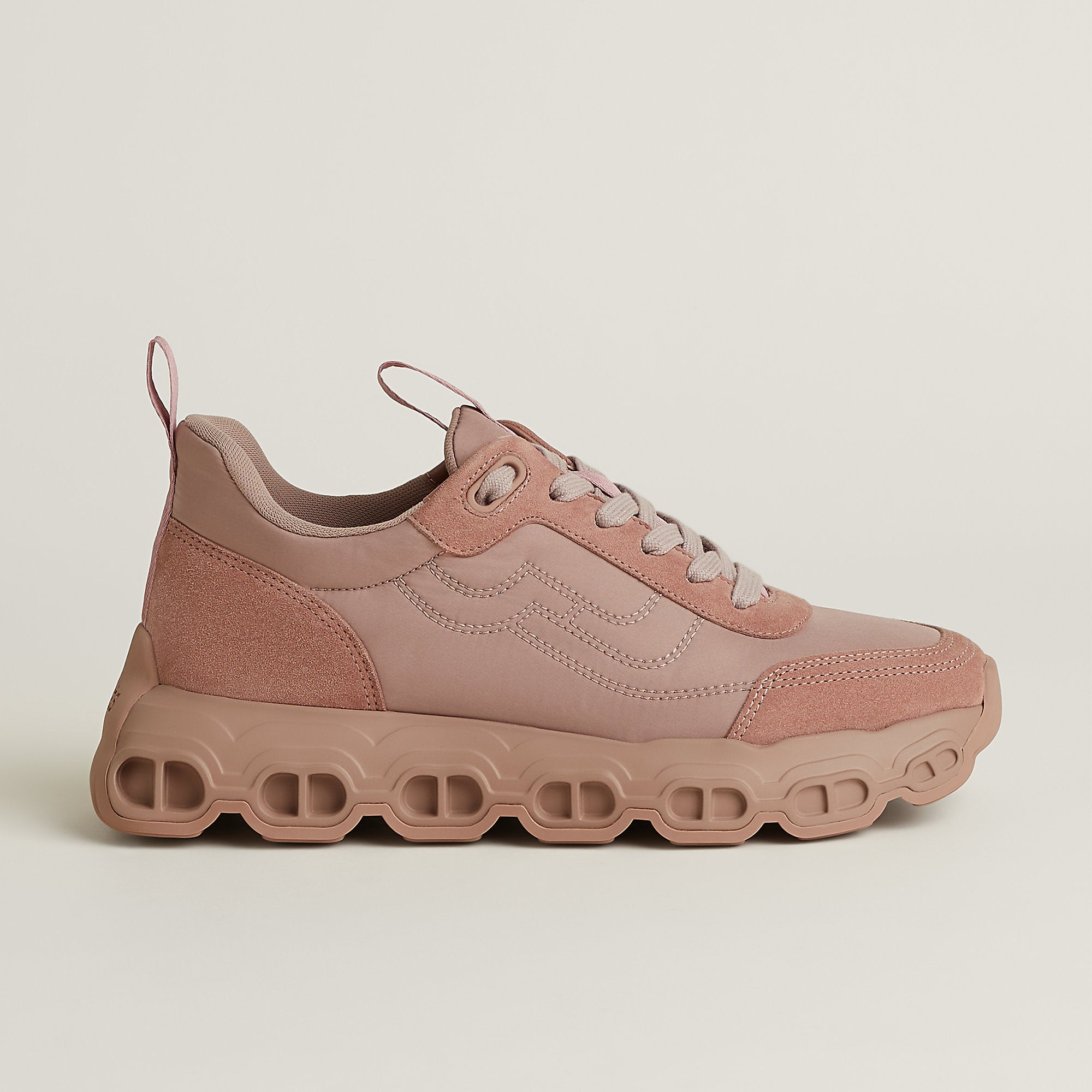  Hermes Impulse Sneaker Rose Perle