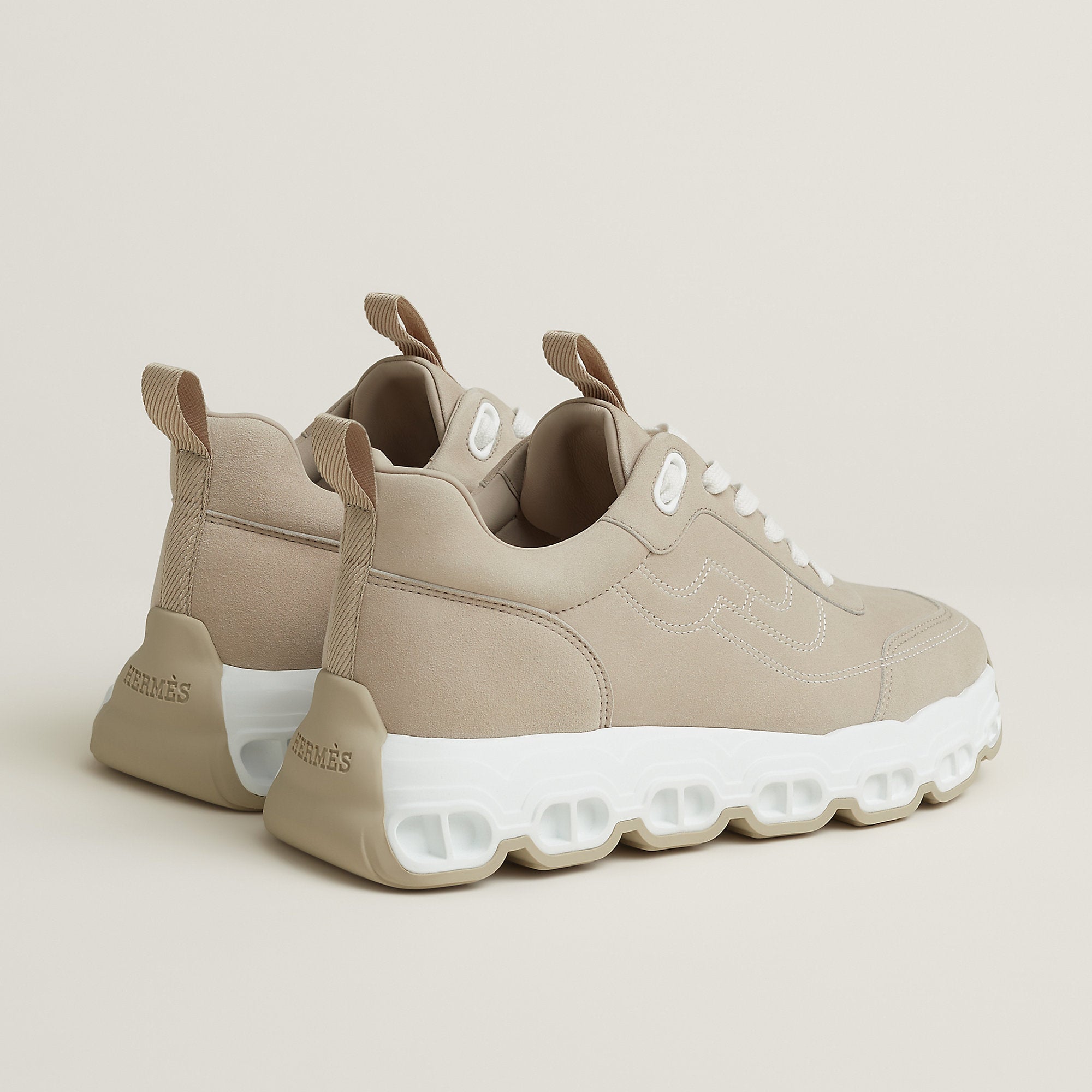  Hermes Impulse Sneaker Beige Nomade