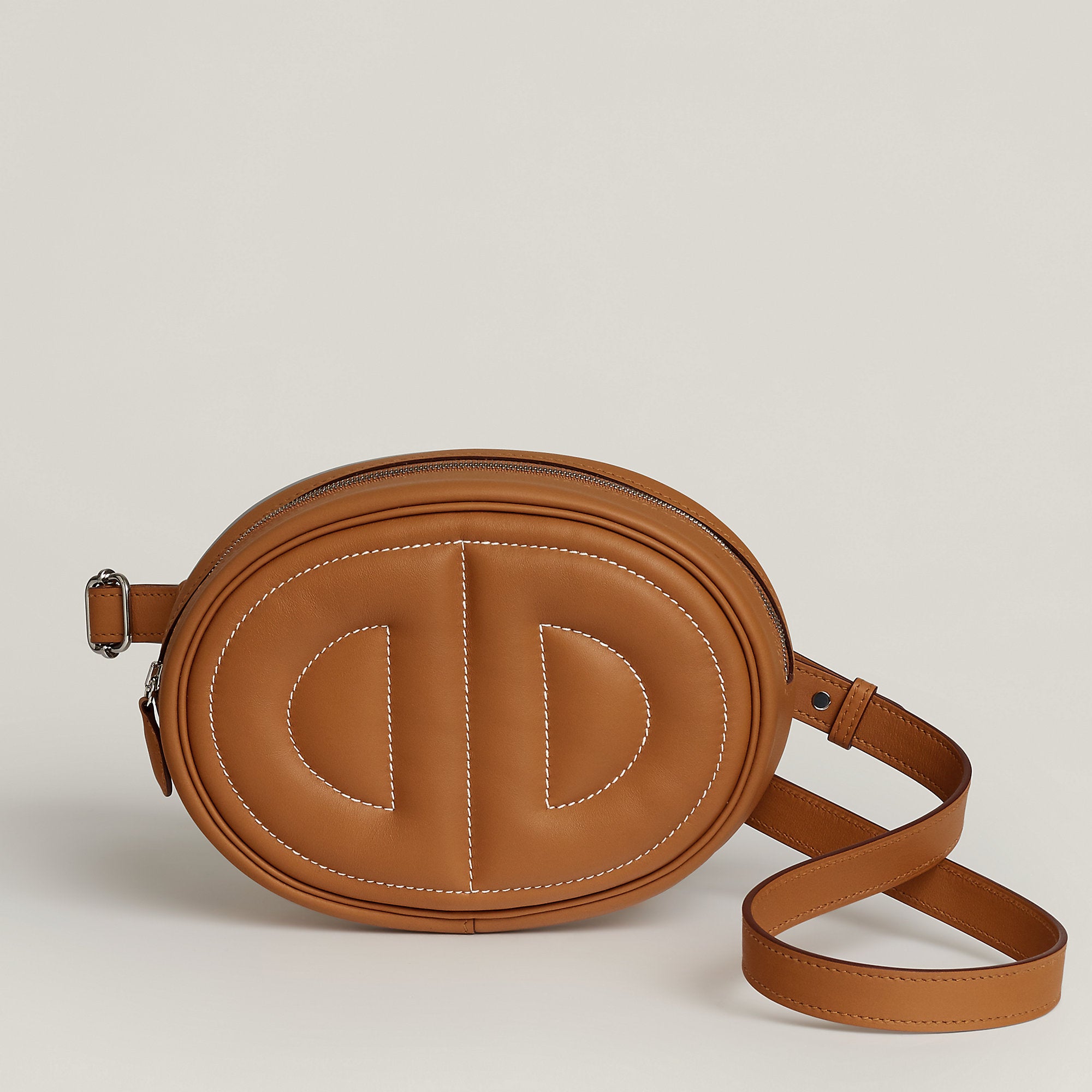  Hermes In The Loop Belt Bag Gold
