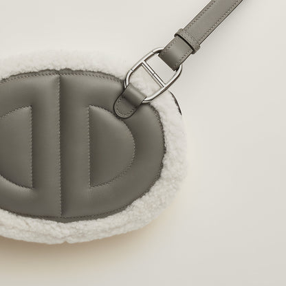  Hermes In The Loop Plush Belt Bag Cru