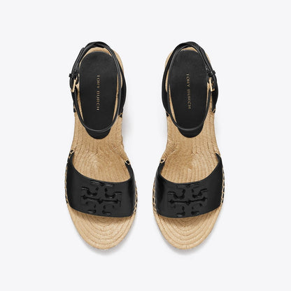 Tory Burch Ines Espadrille Wedge PERFECT BLACK