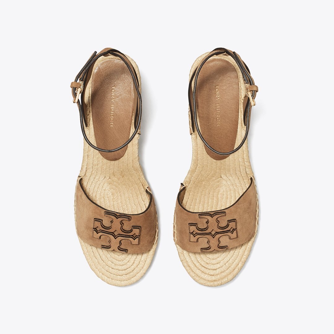 Tory Burch Ines Espadrille Wedge Ceramic Taupe