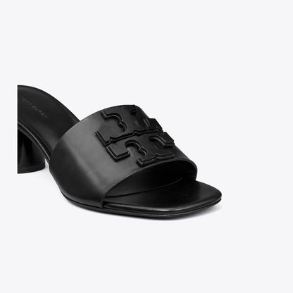 Tory Burch Ines Heeled Mule PERFECT BLACK