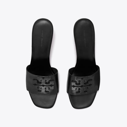 Tory Burch Ines Heeled Mule PERFECT BLACK